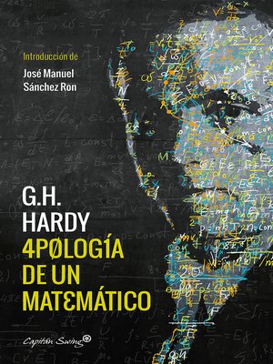 cover image of Apología de un matemático